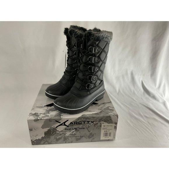 Arctix Women's Chalet Winter Boot Color Black Size : 7 NEW - Picture 1 of 10